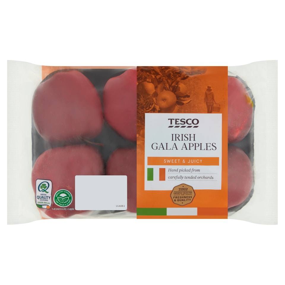 Tesco Irish Gala Apples 6 Pack