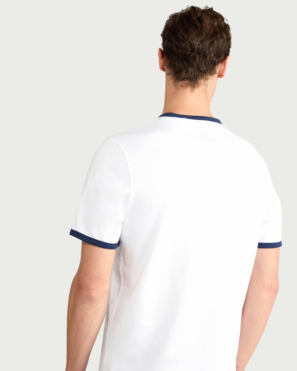 image 1 of England Pure Cotton T-Shirt in White