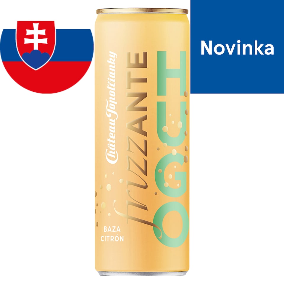 Château Topoľčianky Frizzante Hugo miešaný alkoholický nápoj z vína 250 ml