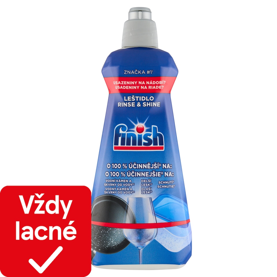 image 1 of Finish Rinse & Shine Rinse Aid 400 ml
