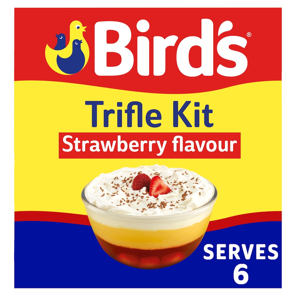 Birds Trifle Strawberry Serve 4-6 141G