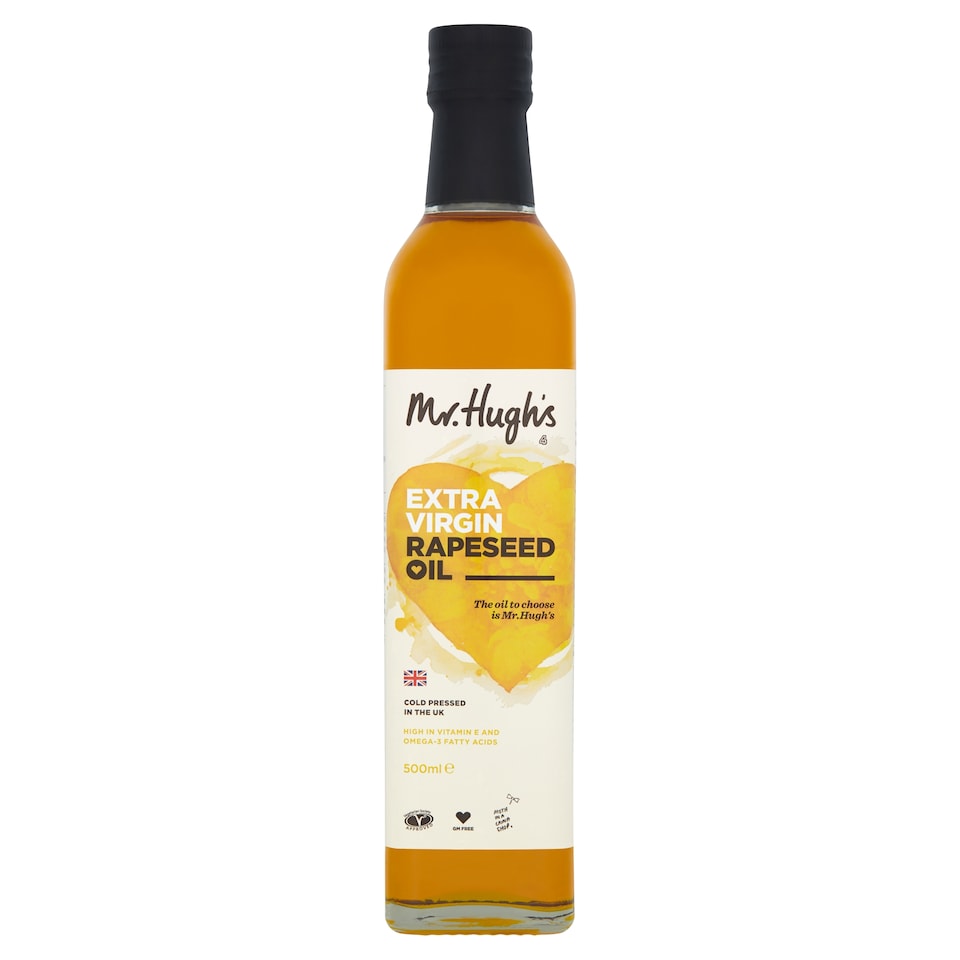 Mr Hugh's Extra Virgin Cold Pressed Rapeseed 500Ml