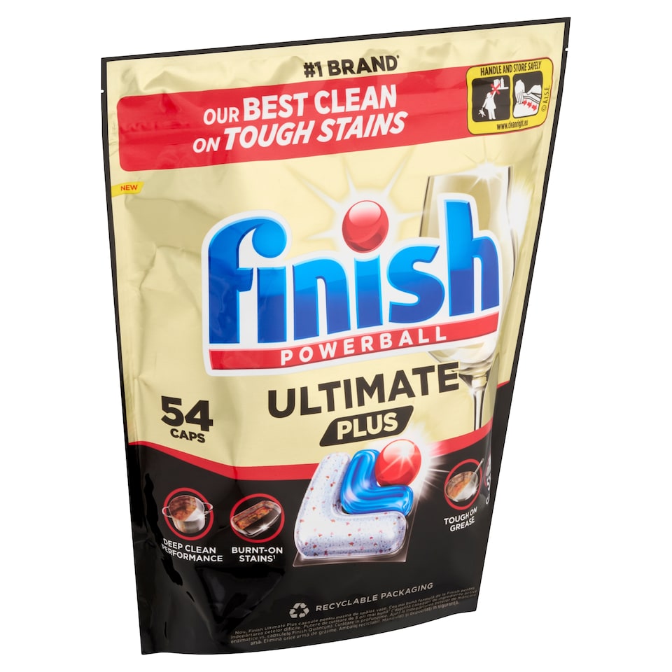 Finish Powerball Ultimate Plus Fresh mosogatógép kapszula 54 db 658,8 g  1. kép