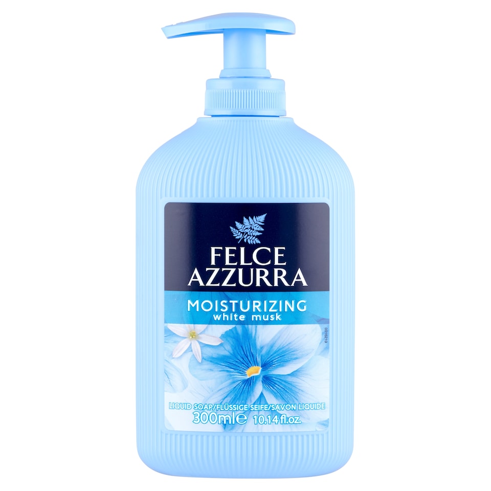 Felce Azzurra illatosított folyékony szappan kéz- és arcmosáshoz fehér pézsma illattal 300 ml