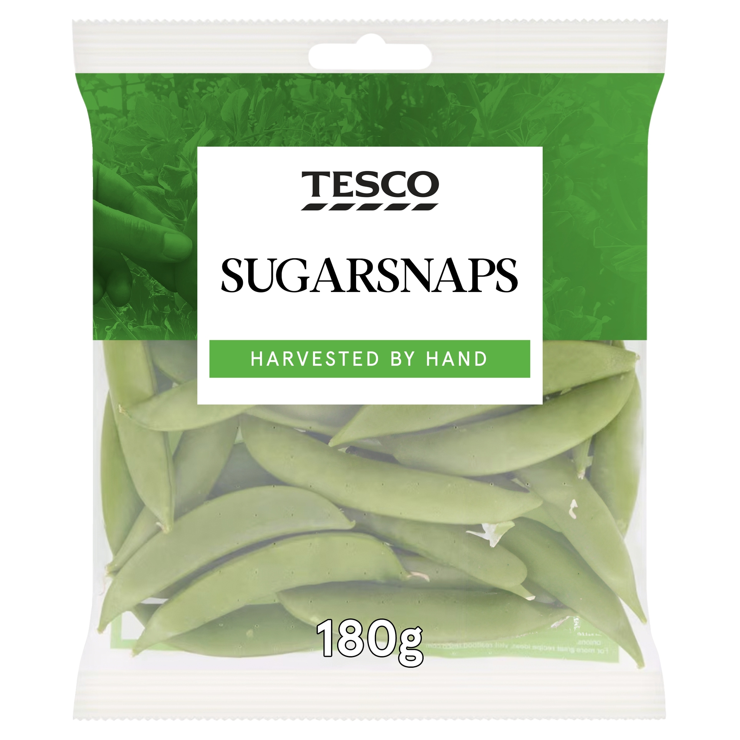 Tesco Sugarsnap Peas 180g