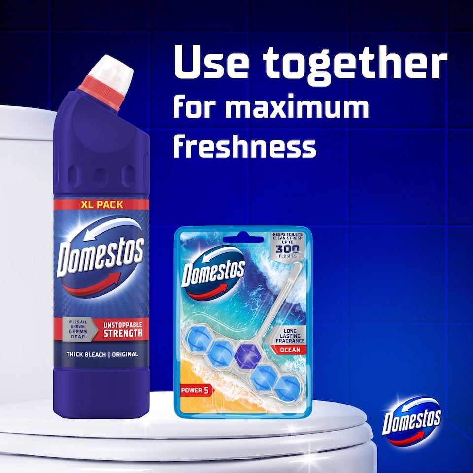 image 1 of Domestos Regular Bleach 1.25L