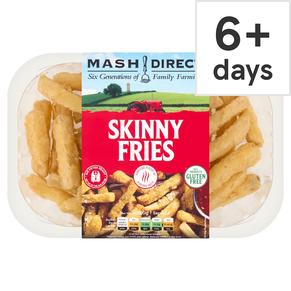 Mash Direct Skinny Fries 250G