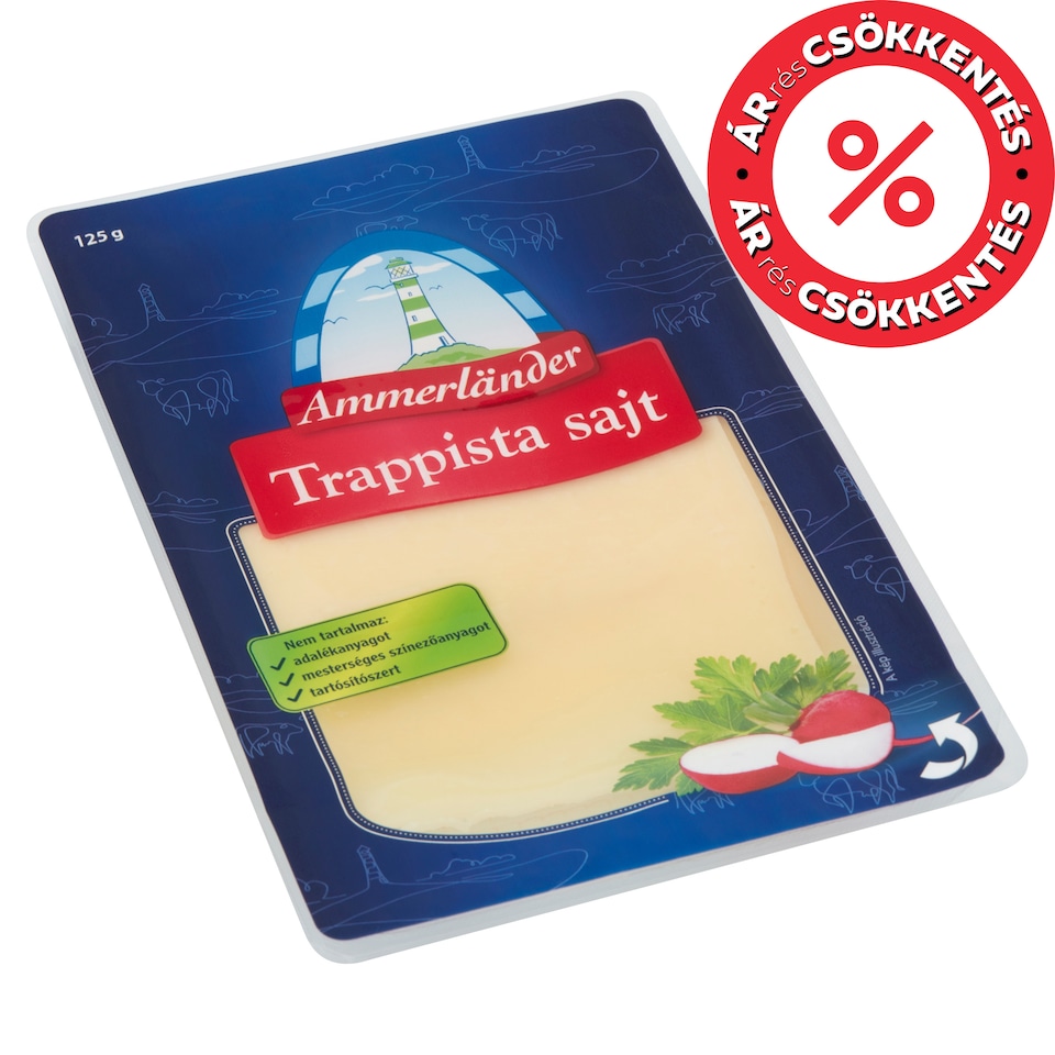 Ammerländer Trappist Cheese Slices 125 g