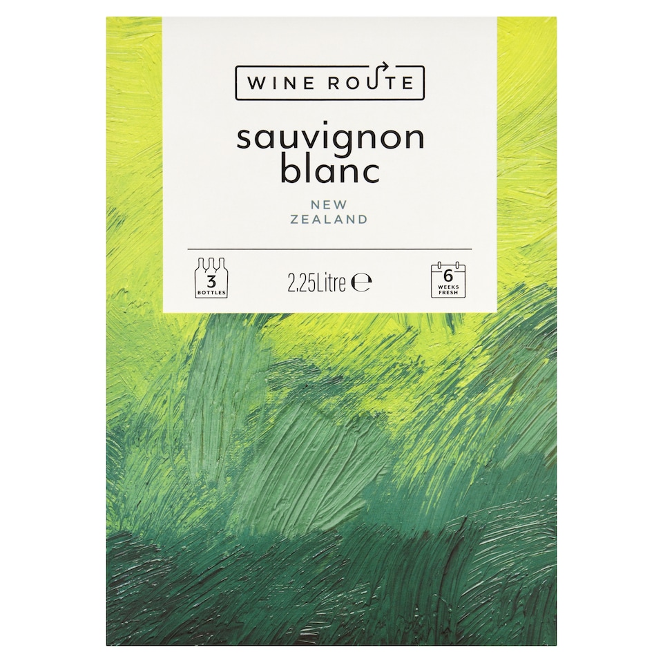 Wine Route New Zealand Sauvignon Blanc 11% BIB 2.25L