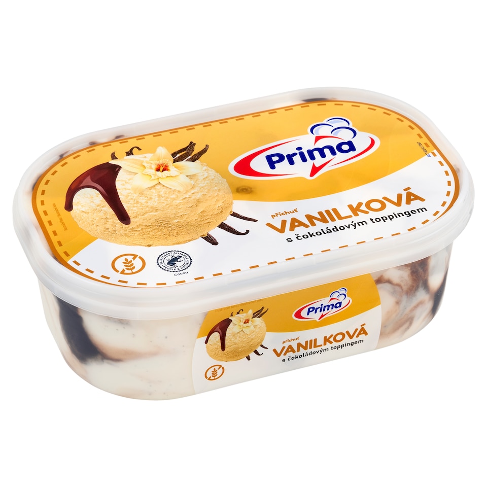 image 1 of Prima Vanilla Flavor with Chocolate Topping 900ml