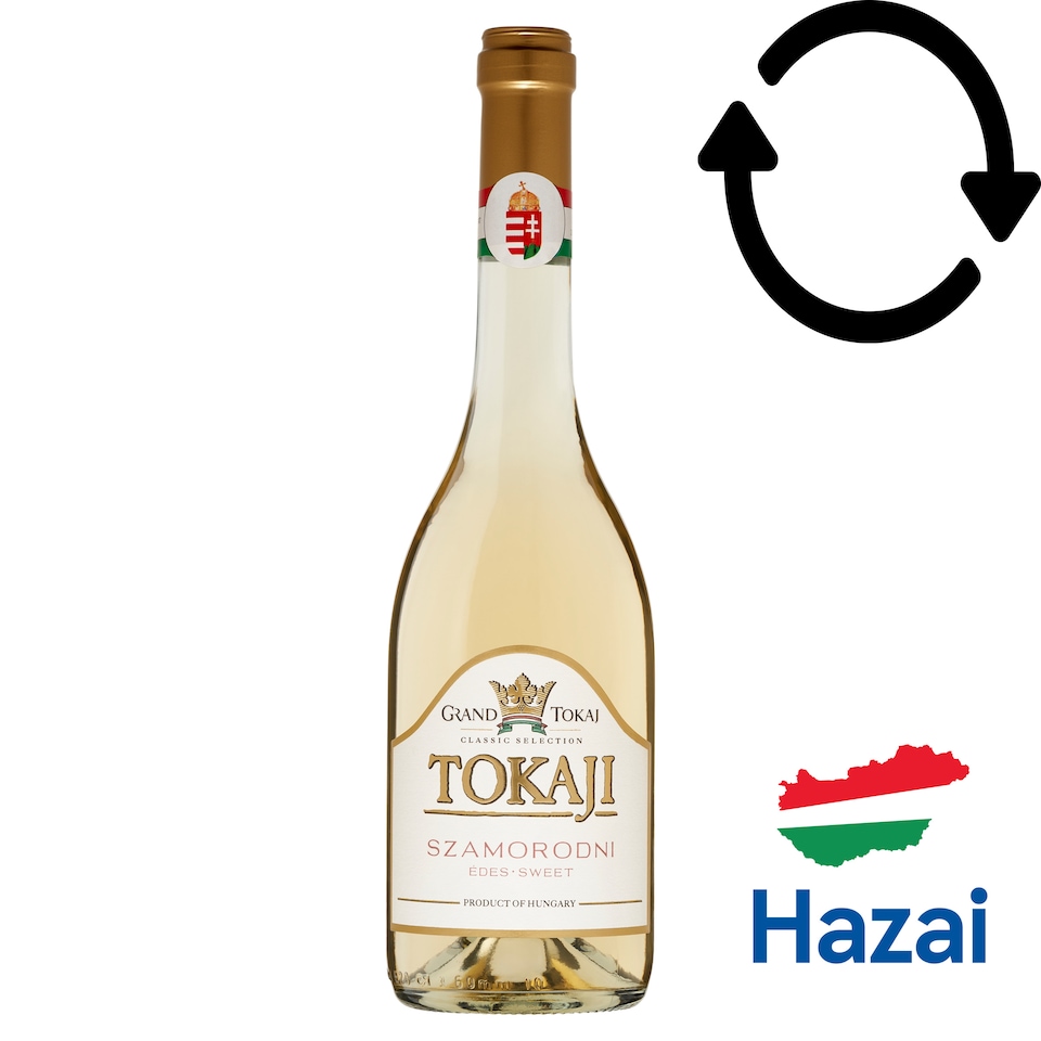 Grand Tokaj Classic Selection Tokaji Szamorodni édes fehér tokaji borkülönlegesség 10,5% 0,5 l 1. kép