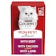 image 1 of GOURMET Mon Petit Meaty Variety Beef; Chicken; Lamb Wet Cat Food 6x50g