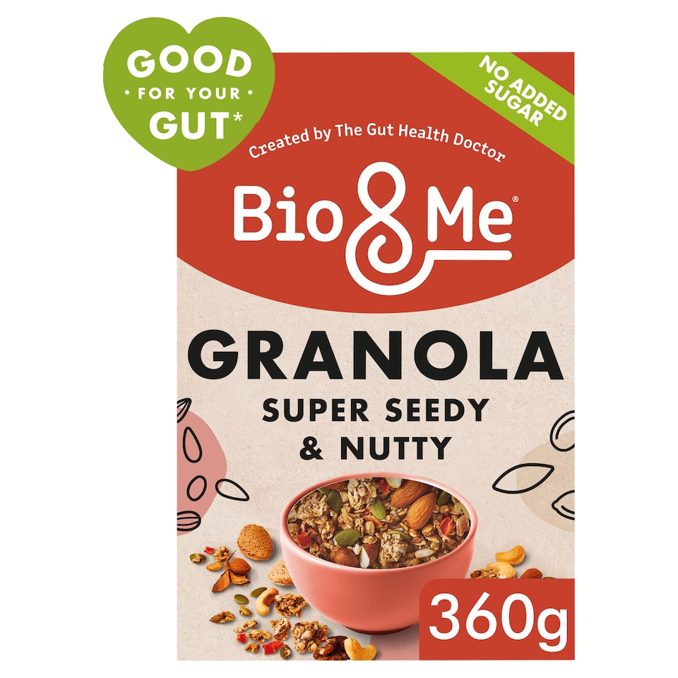 image 1 of Bio&Me Super Seedy & Nutty Gut-Loving  Granola 360g