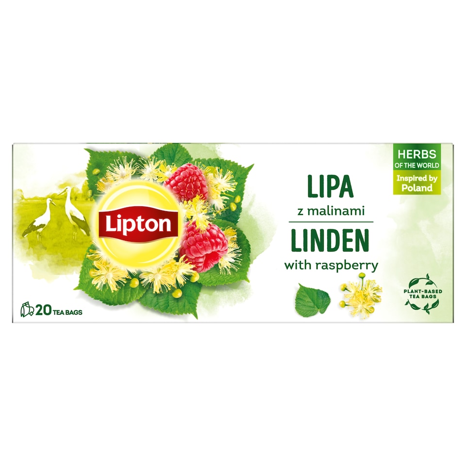 Lipton Linden Flavored Herbal Tea 18 g