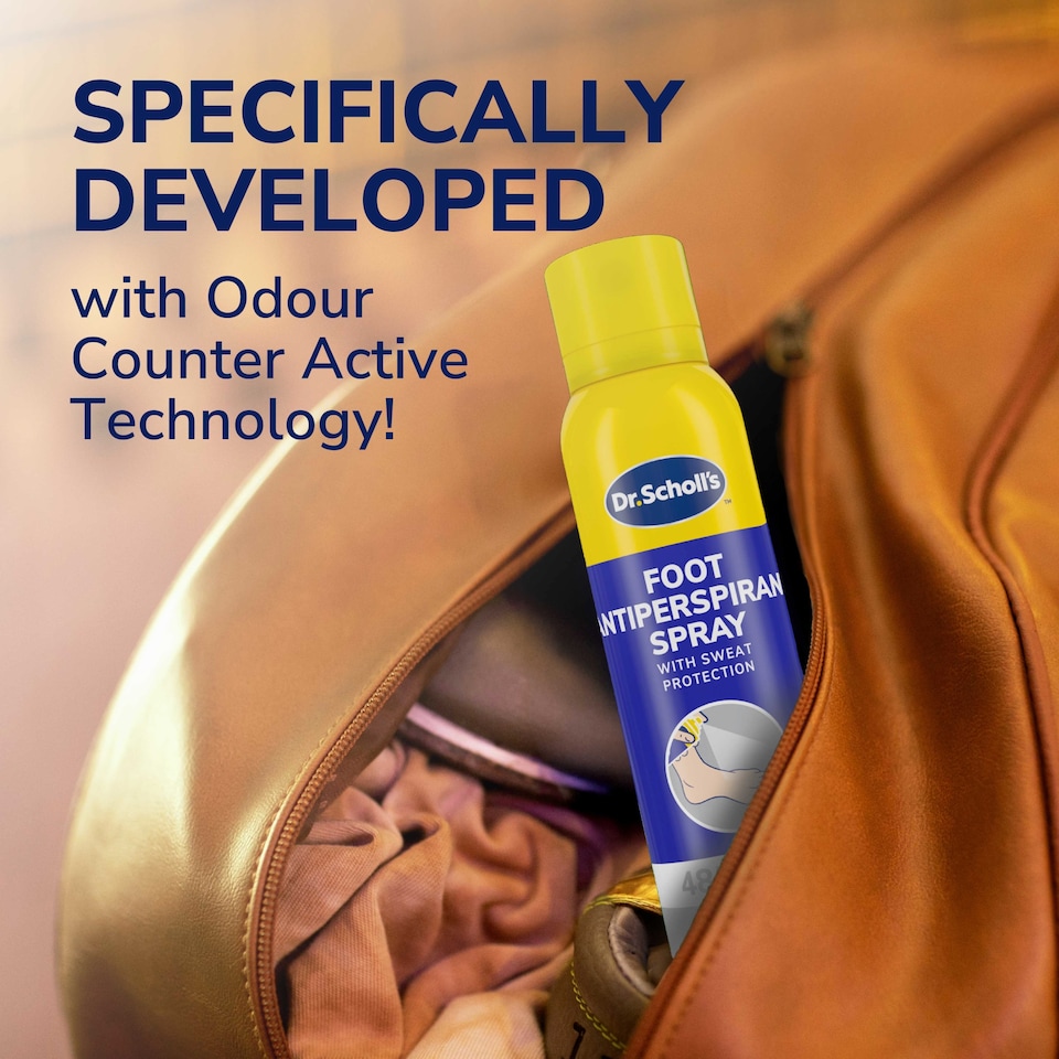 image 1 of Scholl Fresh Step 24 Hour Care Antiperspirant Spray for Dry Feet