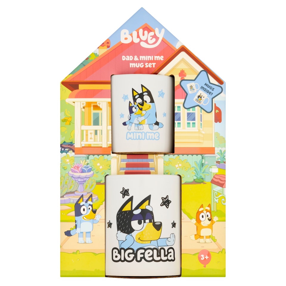 Bluey Father's Day Daddy And Mini Me Mug Gift Set