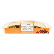 Tesco Mexican-Style Chicken & Turtle Beans Sub