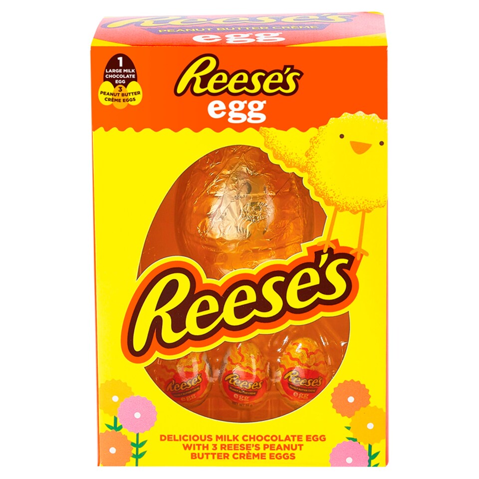 Reese's Milk Chocolate Egg With 3 Peanut Butter Creme Eggs 232G