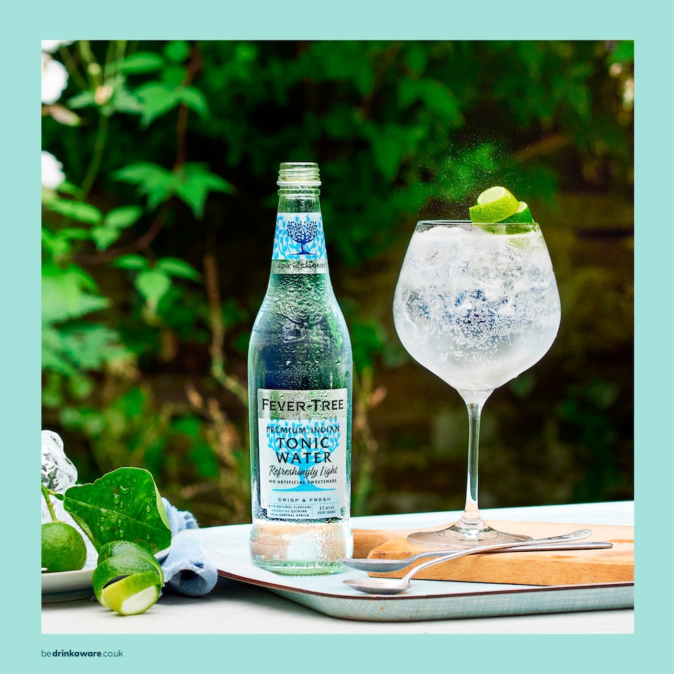 image 1 of Fever-Tree Refreshingly Light Indian Tonic Water Bottle 500ml