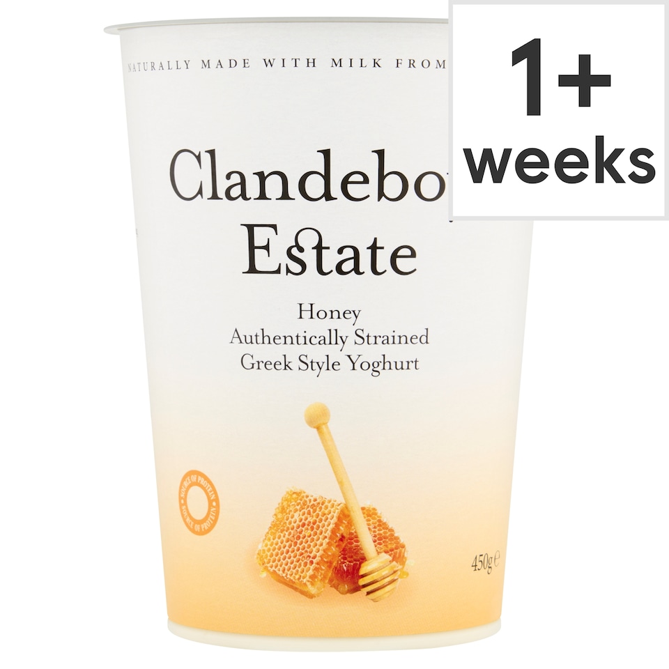 Clandeboye Greek Style Honey Yogurt 450G