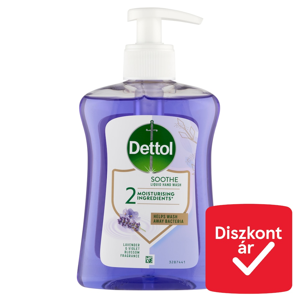 Dettol levendulás folyékony szappan 250 ml  1. kép