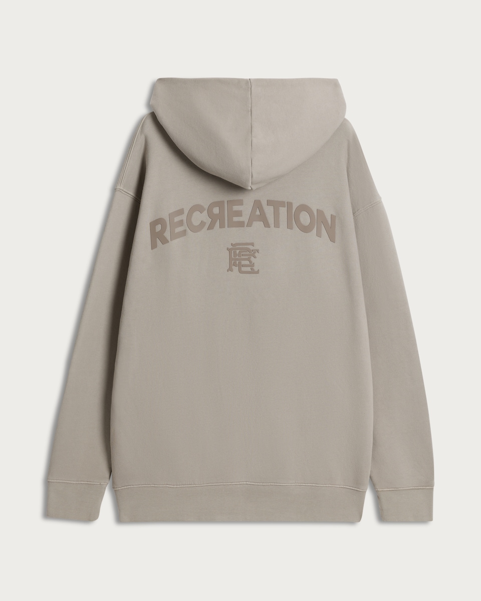 image 1 of F&F Active EVERYHOUR Heavyweight Oversized Fit Hoodie in Grey