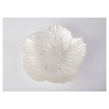 Fox And Ivy Opal Glass Flower Platter Large