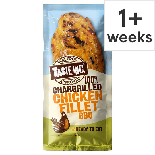 Taste Inc. 100 Chargrilled Chicken Fillet Bbq 35G Tesco Groceries