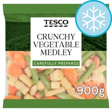 Tesco Crunchy Vegetable Medley 900G