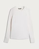 image 4 of F&F Active Quick Dry Long Sleeved Top in Cream