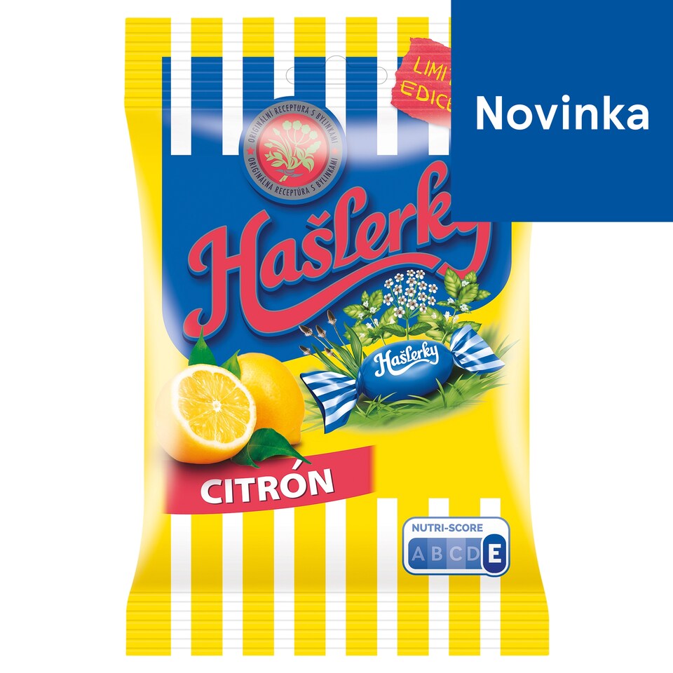 Hašlerky citrón limitovaná edícia 90 g
