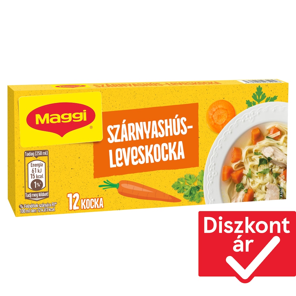 Maggi Poultry Stock Cube 12 pcs 120 g