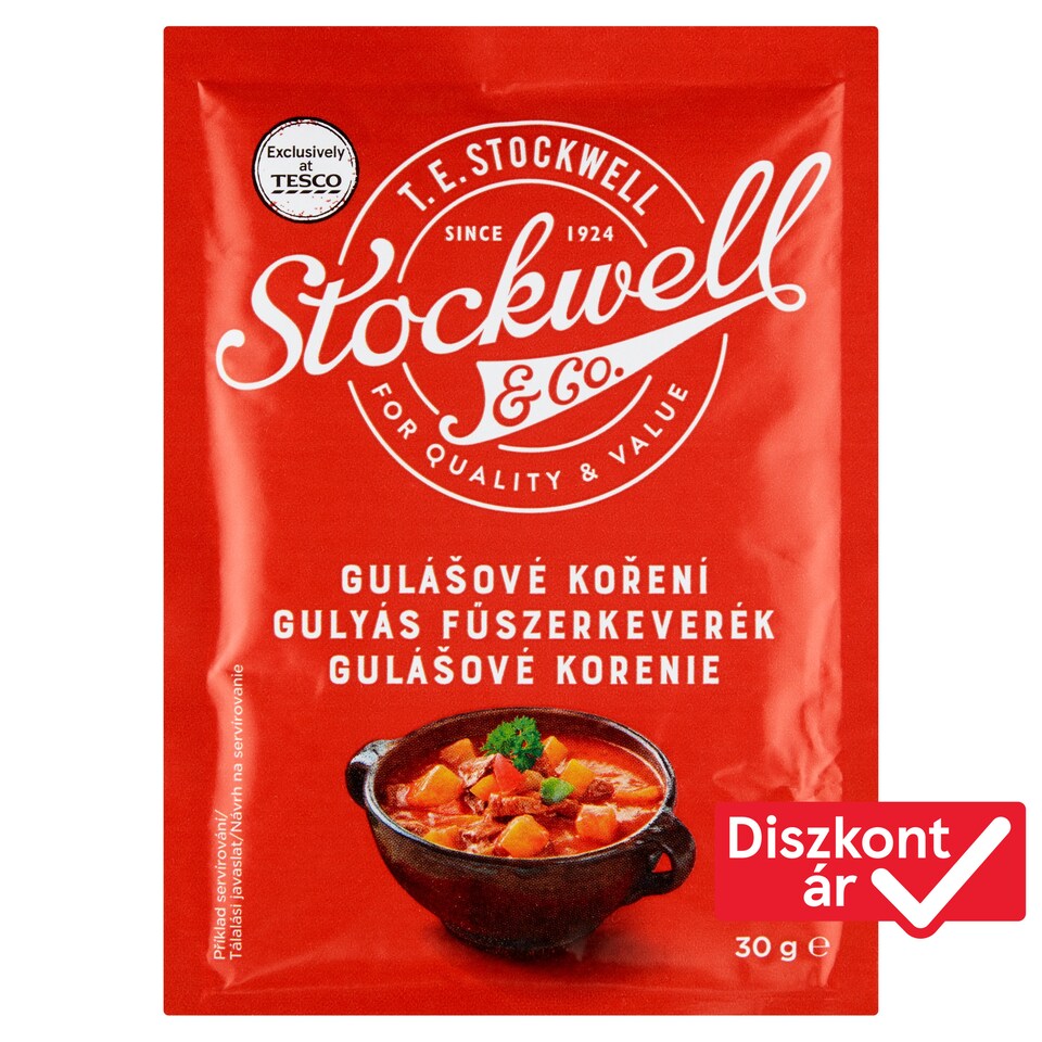 Stockwell & Co. gulyás fűszerkeverék 30 g