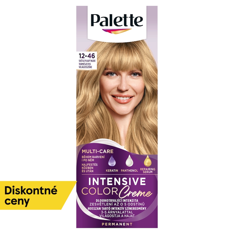 obrázok 1 z Palette Intensive Color Creme farba na vlasy Prirodzený svetlý blond 12-46