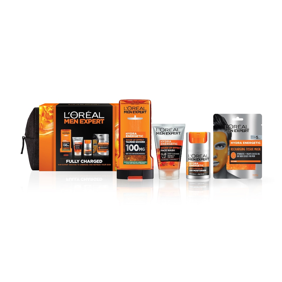 image 1 of L’Oreal Men Expert Fully Charged Complete Gift Set