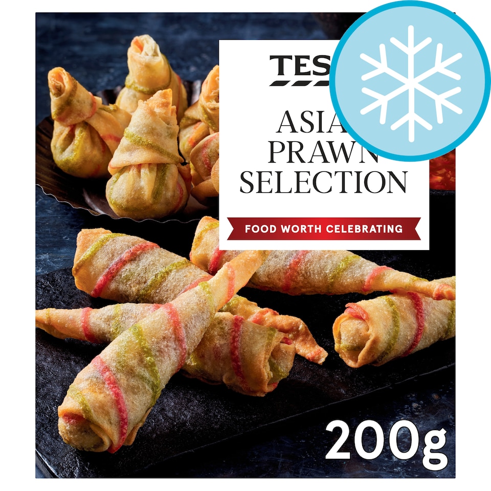 Tesco Asian Prawn Selection 200g