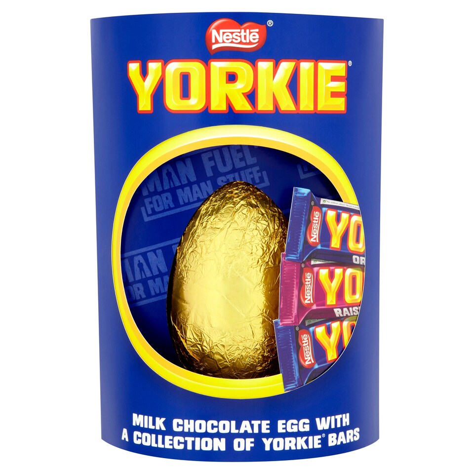 image 1 of Nestle Yorkie Milk Chocolate Easter Egg And Chocolate 336G