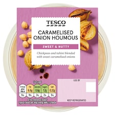 Tesco Caramelised Onion Houmous 182g