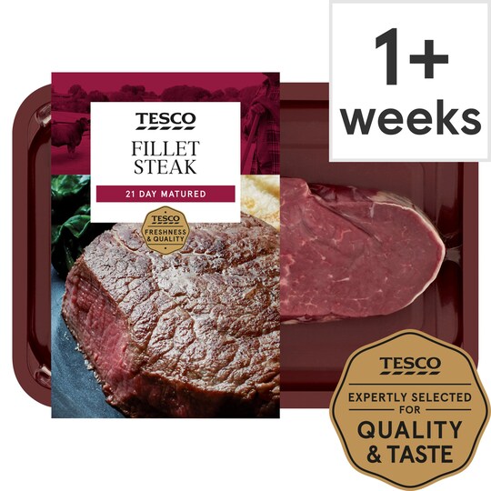 Tesco Beef Fillet Steak 170G Tesco Groceries
