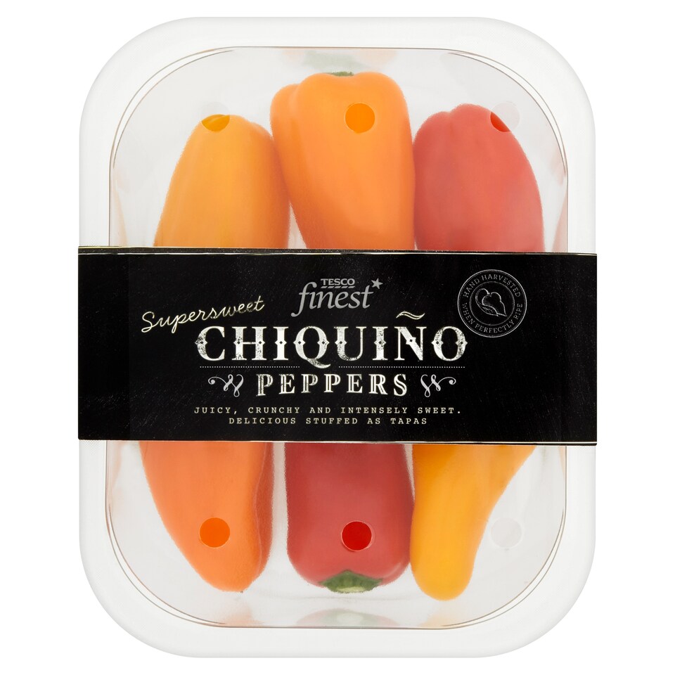image 1 of Tesco Finest Chiquino Peppers 200G