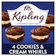 image 1 of Mr Kipling Cookies & Cream Whirls Cakes 4 Pack