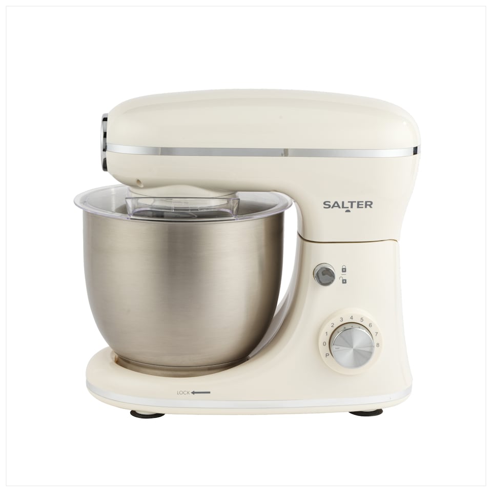 image 1 of Salter Retro Cream Stand Mixer