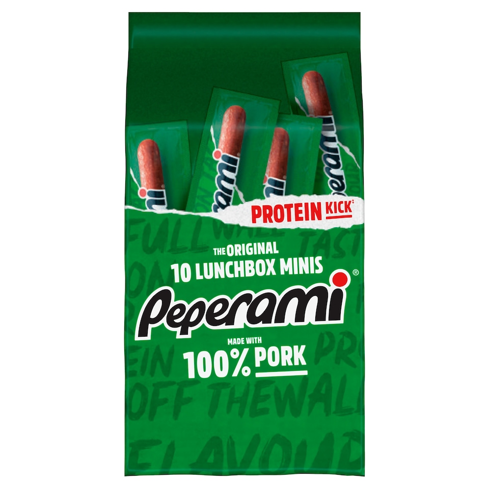 Peperami Original Mini Salami 10 X 10G