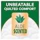 image 2 of Andrex Ultimate Quilts Aloe Scented Toilet Tissue 9 Standard Rolls