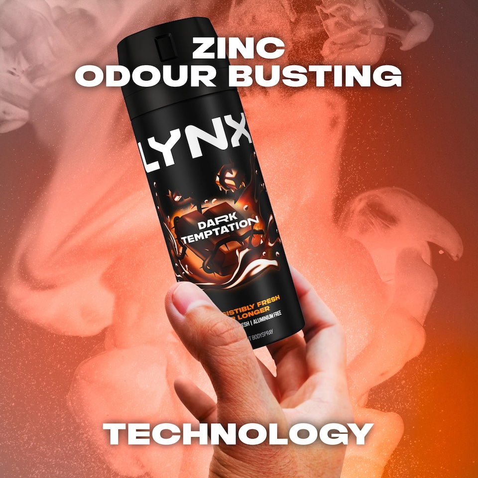 image 1 of Lynx Dark Temptation 48h Deodorant Bodyspray 150ml