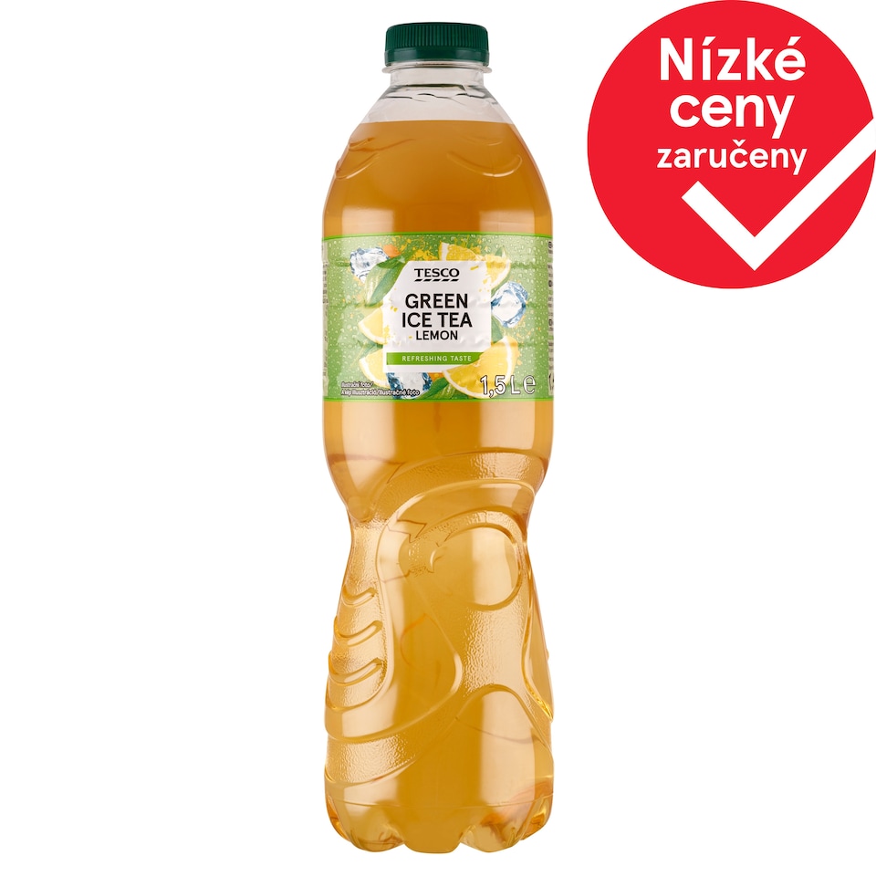 Tesco Green Ice Tea Lemon 1,5l