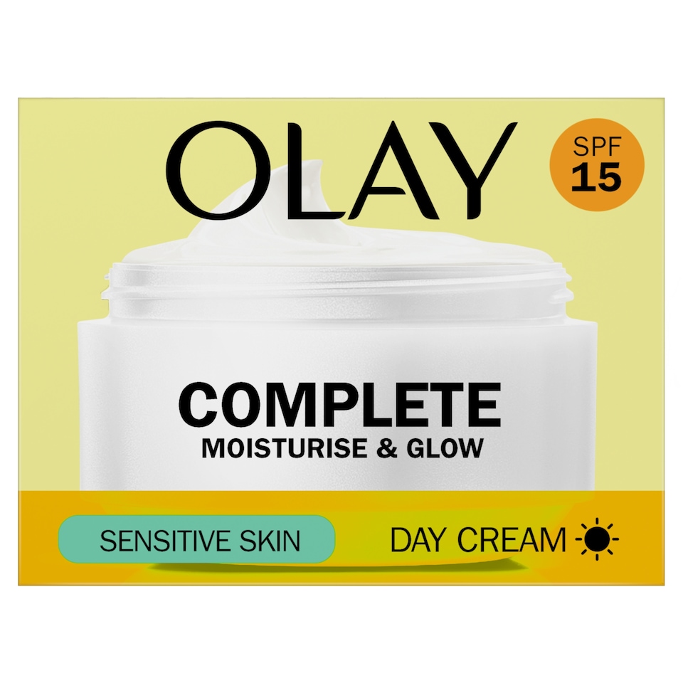 image 1 of Olay Complete Day Cream Moisturiser Sensitive SPF 15 50ml