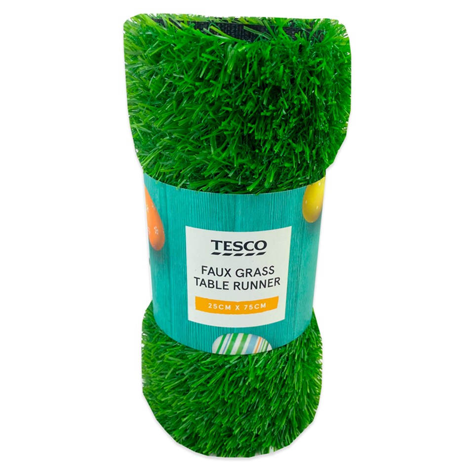 Tesco Easter Faux Grass Table Runner