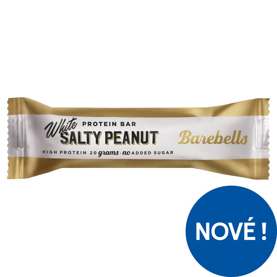 Barebells Proteinová tyčinka se slanými arašídy a polevou z bílé čokolády 55g