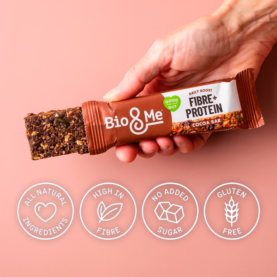 image 1 of Bio&Me Cocoa Protein Bar 3 x 40g